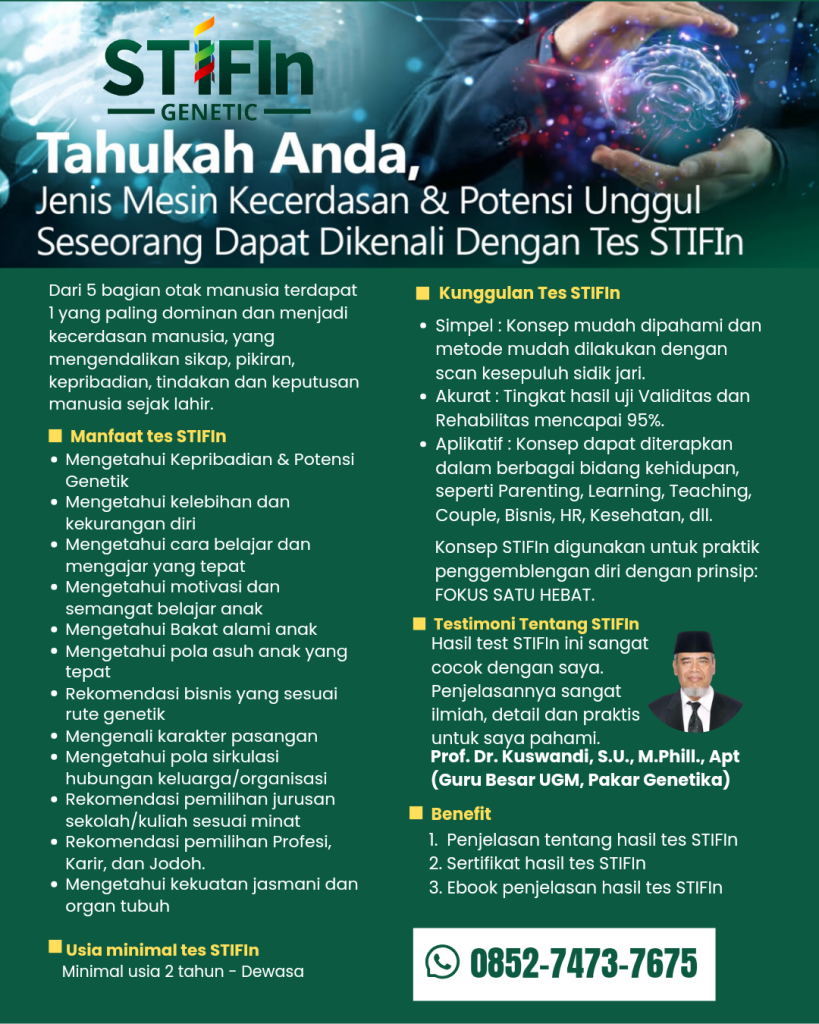 Tes STIFIn Alang-alang Lebar Palembang 