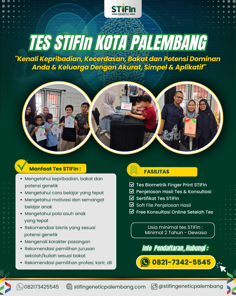 Tes STIFIn Palembang